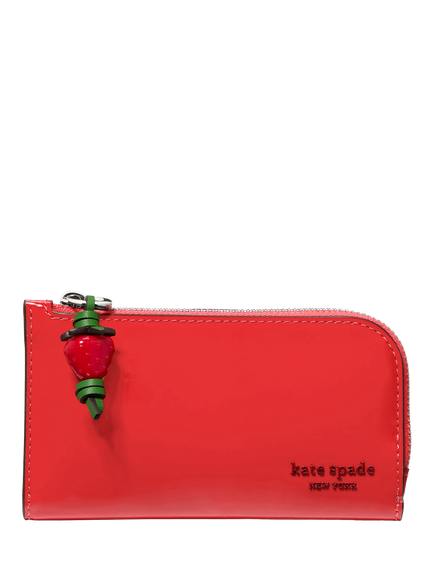 kate spade new york Devin Leather Wallet, Ruby Red, Ruby Red