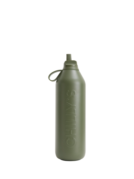 Chilly's Series 3 Flip Leak Proof Sports Bottle, 1L, Cargo