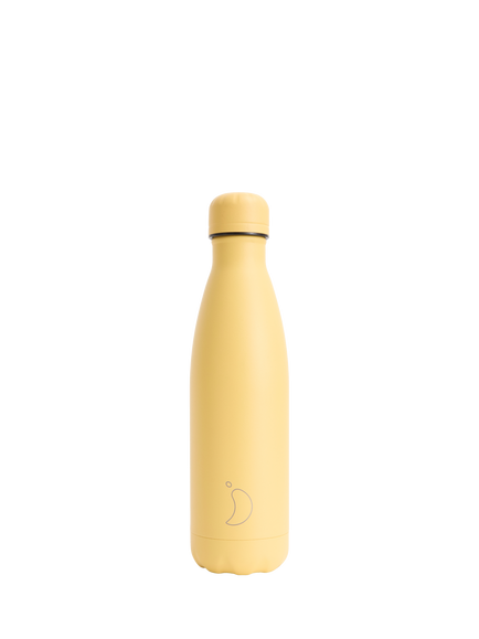 Chilly's Original Leak-Proof Insulated Drinks Bottle, 500ml, Buttercup, Buttercup
