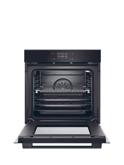 Haier 33704145 Built In Electric Single Oven, Black & Black Glass - view 2, Black & Black Glass