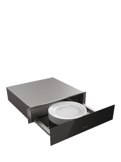 Haier HWD14ID6E Warming Drawer, Black Glass - view 2, Black Glass