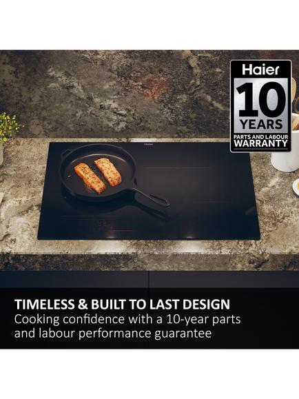 HAIER HAMTB86IRCS 80cm Electric Induction Smart Hob, Black Glass - view 2, Black Glass