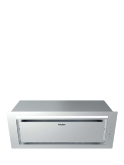 Haier HAPY72ES6XGG 72cm Integrated Canopy Cooker Hood, Stainless Steel, Stainless Steel