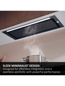 Haier HAPY72ES6XGG 72cm Integrated Canopy Cooker Hood, Stainless Steel - view 2, Stainless Steel
