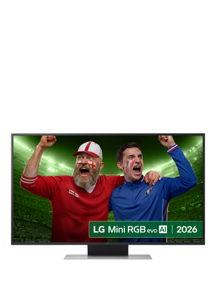LG 50MRGB86B6A (2026) Mini RGB evo HDR 4K Ultra HD Smart AI TV, 50 inch, with Dolby Atmos, Charcoal Black, Charcoal Black