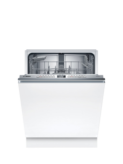 Bosch OUTLET Series 4 SMV4EAX23G Integrated Dishwasher, Like New, Stainless Steel, Stainless Steel
