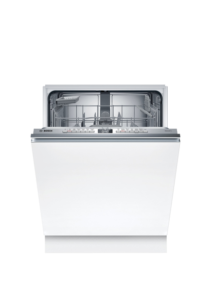 Bosch OUTLET Series 4 SMV4EAX23G Integrated Dishwasher, Like New, Stainless Steel, Stainless Steel