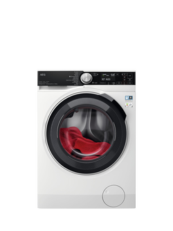 AEG OUTLET 8000 LWR8516O5UD Freestanding Washer Dryer, 10Kg/6kg Load, 1600rpm Spin, Like New, White, White