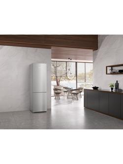 Miele KFN4397CD Freestanding 70/30 Fridge Freezer, Silver - view 2, Silver