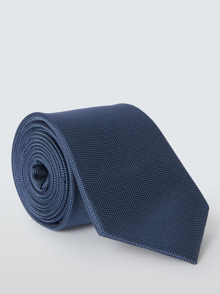 John Lewis Silk Plain Tie, Airforce