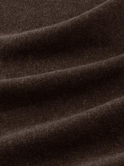 NN.07 Wool Triangle Scarf, Earthwood - view 2, Earthwood