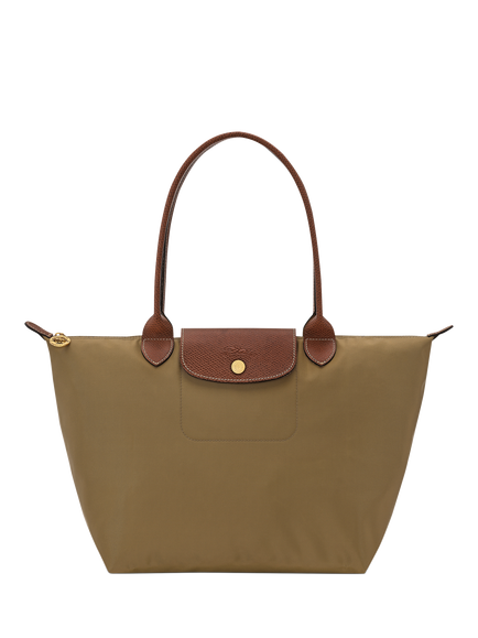 Longchamp Le Pliage Original Medium Shoulder Bag, Olive