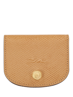 Longchamp Épure Leather Card Holder, Dulce, Dulce