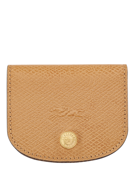 Longchamp Épure Leather Card Holder, Dulce, Dulce