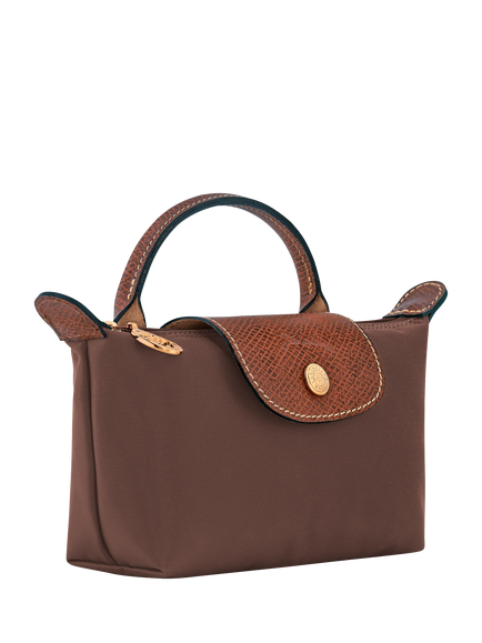 Longchamp Le Pliage Original Pouch - view 2, Mocha