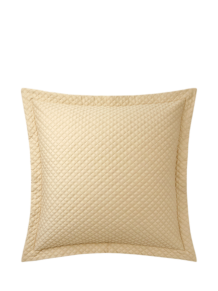Ralph Lauren Argyle Square Oxford Quilted Pillowsham, Coastal