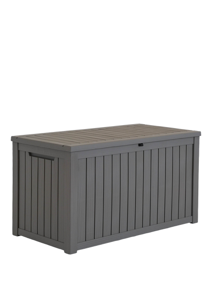 Hayward Jardine Recycled Garden Storage Box, 450L, Taupe, Taupe