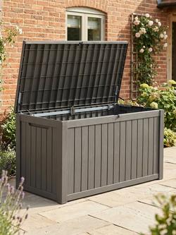 Hayward Jardine Recycled Garden Storage Box, 680L - view 2, Taupe