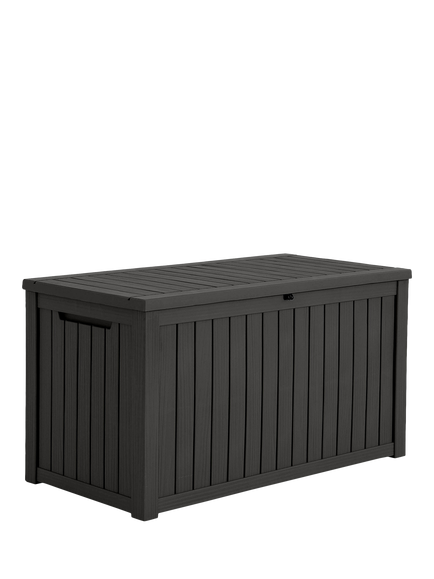 Hayward Jardine Recycled Garden Storage Box, 680L, Black