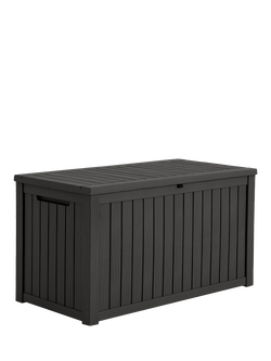 Hayward Jardine Recycled Garden Storage Box, 870L, Black