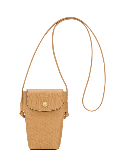 Longchamp Épure Leather Cross Body Phone Pouch, Dulce