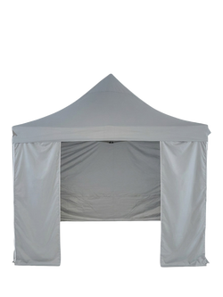 Hayward Jardine Premium Pop Up Gazebo, 3 x 3m, Grey, Grey
