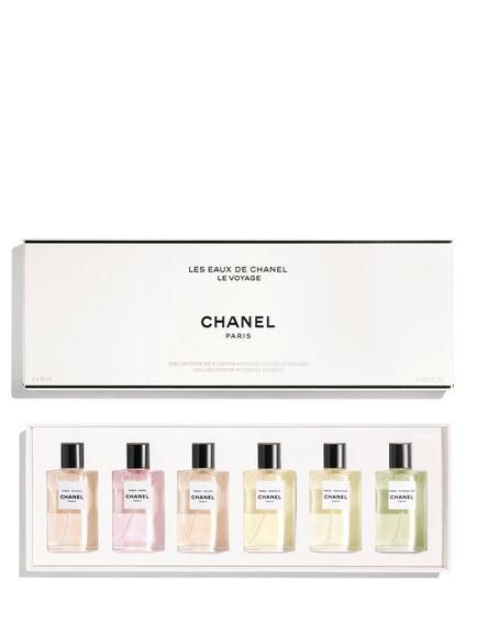CHANEL Les Eaux de CHANEL Le Voyage Collection Fragrance Gift Set, 6 x 15ml, 