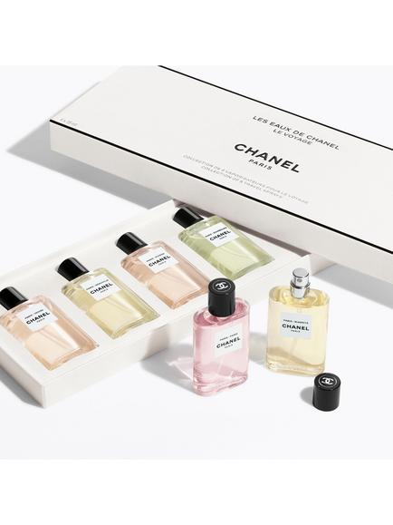 CHANEL Les Eaux de CHANEL Le Voyage Collection Fragrance Gift Set, 6 x 15ml - view 2, 