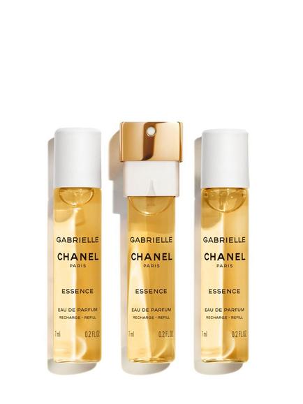 CHANEL Gabrielle CHANEL Essence Purse Spray Refill Set Eau de Parfum, 3 x 7ml, 
