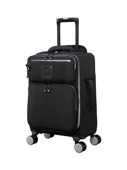 it luggage BRITBAG Ashdon 56cm 8-Wheel Cabin Suitcase, 36L, Black
