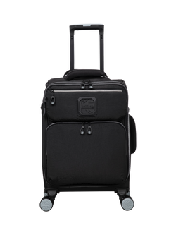 it luggage BRITBAG Ashdon 56cm 8-Wheel Cabin Suitcase, 36L - view 2, Black