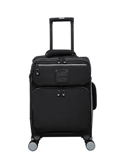 it luggage BRITBAG Ashdon 56cm 8-Wheel Cabin Suitcase, 36L - view 2, Black
