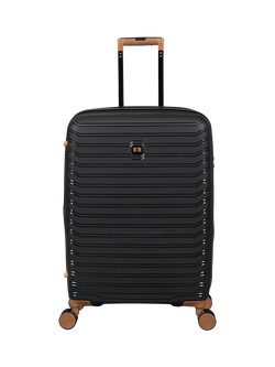 it luggage Continous 8-Wheel Spinner 66cm Expandable Medium Suitcase - view 2, Black