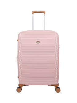 it luggage Continous 8-Wheel Spinner 66cm Expandable Medium Suitcase - view 2, Peach Whip