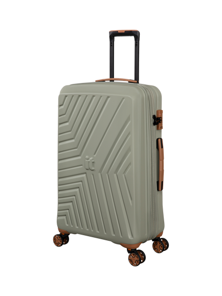 it luggage Convertible 70cm 8-Wheel Medium Suitcase, 92L, Abbey Stone, Abbey Stone
