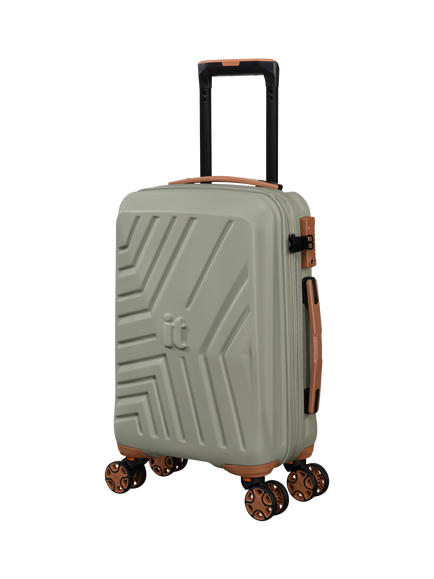 it luggage Convertible 50cm 8-Wheel Underseat Suitcase, 26L, Abbey Stone, Abbey Stone