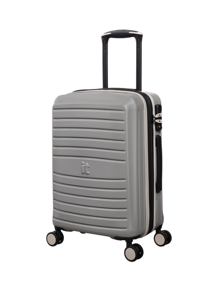 it luggage Eco-Protect 8-Wheel Spinner 54cm Expandable Cabin Case, Elephant Skin