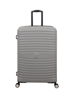 it luggage Eco-Protect 8-Wheel Spinner 80cm Expandable Large Suitcase - view 2, Elephant Skin