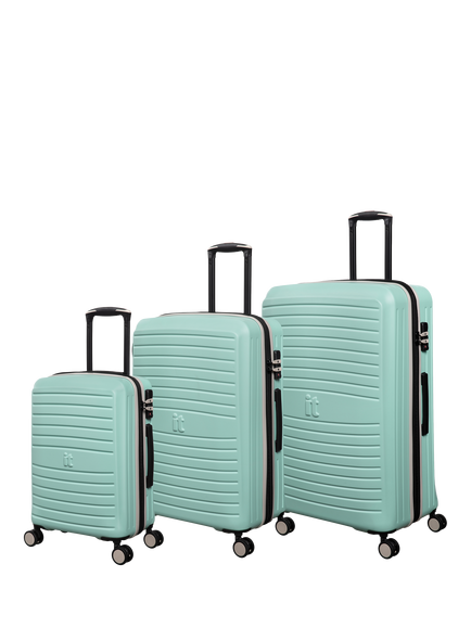 it luggage Eco-Protect Suitcase, Set of 3, Mint Eggshell, Mint Eggshell