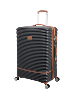 it luggage Replicating 8-Wheel Spinner 81cm Expandable Large Suitcase, Charcoal