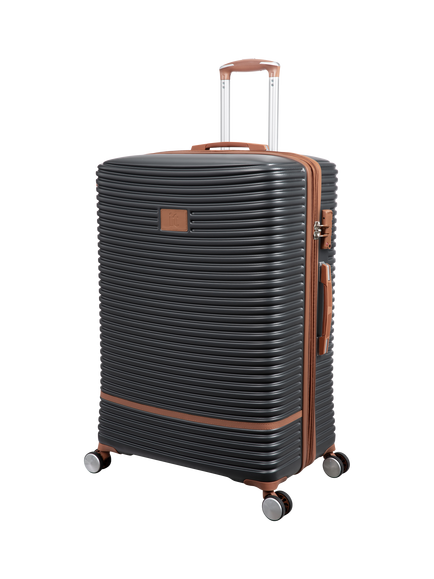 it luggage Replicating 8-Wheel Spinner 81cm Expandable Large Suitcase, Charcoal