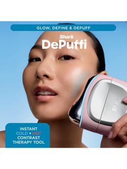 Shark DePuffi FH220UKPK Contrast Therapy LED Sculpting Tool, Peony Pink - view 2, Peony Pink