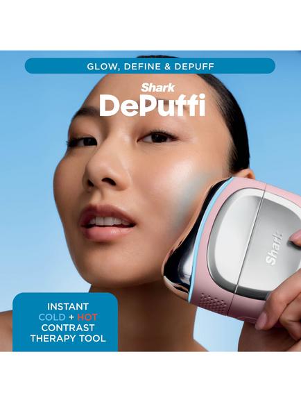 Shark DePuffi FH220UKPK Contrast Therapy LED Sculpting Tool, Peony Pink - view 2, Peony Pink