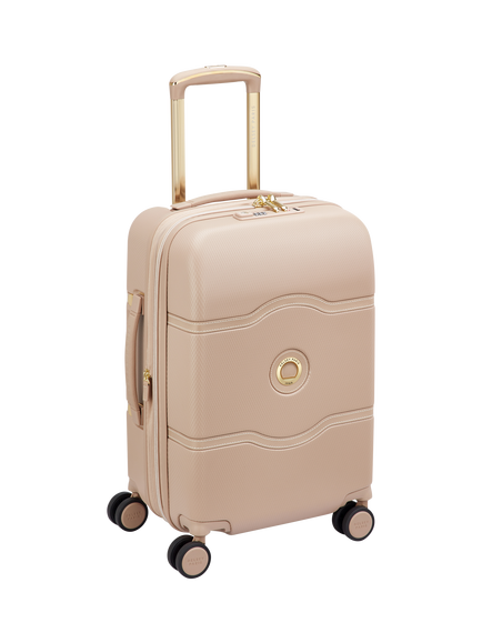 DELSEY Limited Edition Chatelet Air 2.0 55cm Cabin Expandable Suitcase, Beige Rose - view 2, Beige Rose