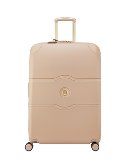 DELSEY Limited Edition Chatelet Air 2.0 76cm Check-In Expandable Suitcase, Beige Rose, Beige Rose