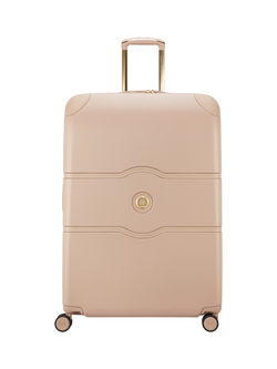 DELSEY Limited Edition Chatelet Air 2.0 82cm Check-In Expandable Suitcase, Beige Rose, Beige Rose