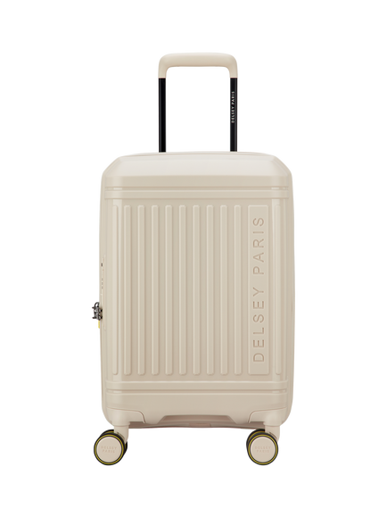 DELSEY Lutece 4-Wheel 55cm Expandable Cabin Case, Beige