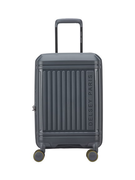 DELSEY Lutece 4-Wheel 55cm Expandable Cabin Case, Graphite