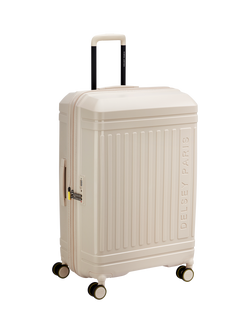 DELSEY Lutece 4-Wheel 76cm Expandable Large Suitcase - view 2, Beige