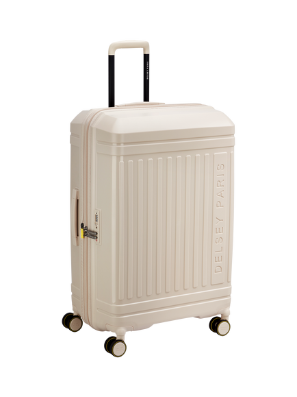 DELSEY Lutece 4-Wheel 76cm Expandable Large Suitcase - view 2, Beige